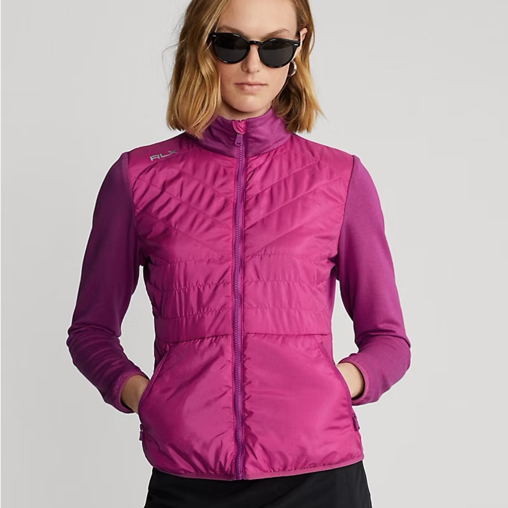 Ralph Lauren Women's Pink Quilted Jacket